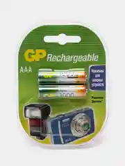 Аккумуляторы AAA GP Rechargeable мизинчиковые аккумуляторные батарейки