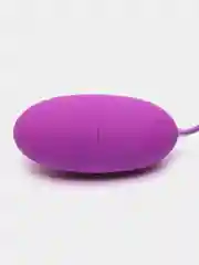 Фиолетовый виброяйцо для мастурбации, двойное