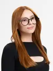 Черный имиджевые очки