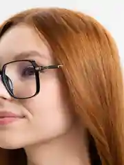 Черный имиджевые очки