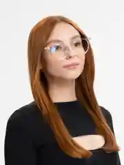 Прозрачный имиджевые очки