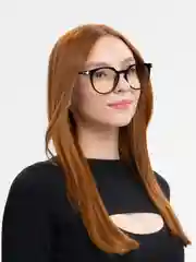 Черный имиджевые очки