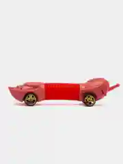 Красный машинка по типу Hot Wheels "Гармошка" , pop tubes, поп ит, трубка гофра