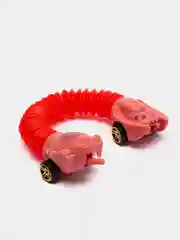 Красный машинка по типу Hot Wheels "Гармошка" , pop tubes, поп ит, трубка гофра