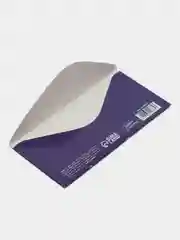 Фиолетовый конверт бумажный, для денег