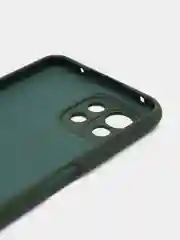 Тёмно-зелёный чехол Mi 11 Lite, Xiaomi 11 Lite 5G NE, Ми 11 Лайт, Сяоми 11 Лайт 5G НЕ, силиконовый