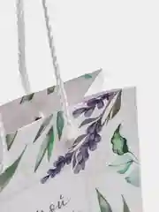 Салатовый подарочный новогодний пакет, 12 x 15 х 5,5 см
