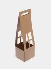 Карамельный подарочный пакет, коробка для цветов, 4 штуки