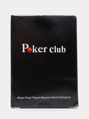 Карты игральные пластиковые Poker Club, для покера