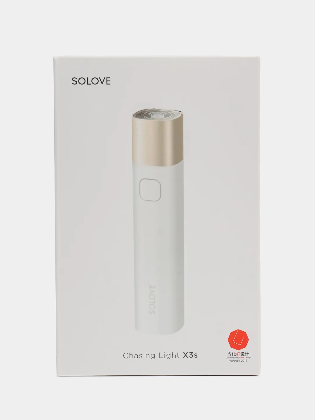 Белый фонарь портативный Xiaomi Solove X3s Portable Flashlight Power Bank