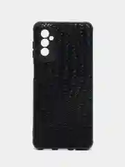 Чехол Samsung Galaxy M52, Самсунг Галакси М52 черный, силиконовый, под кожу