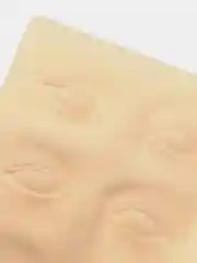 Багровый тренировочная 3D-панель для татуажа, искусственная кожа для практики, с формой губ, бровей