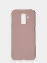 Красный чехол Samsung Galaxy A6+, A6 Plus, Галакси А6+, А6 Плюс силиконовый цветной матовый