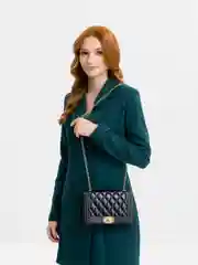 Черный клатч женский