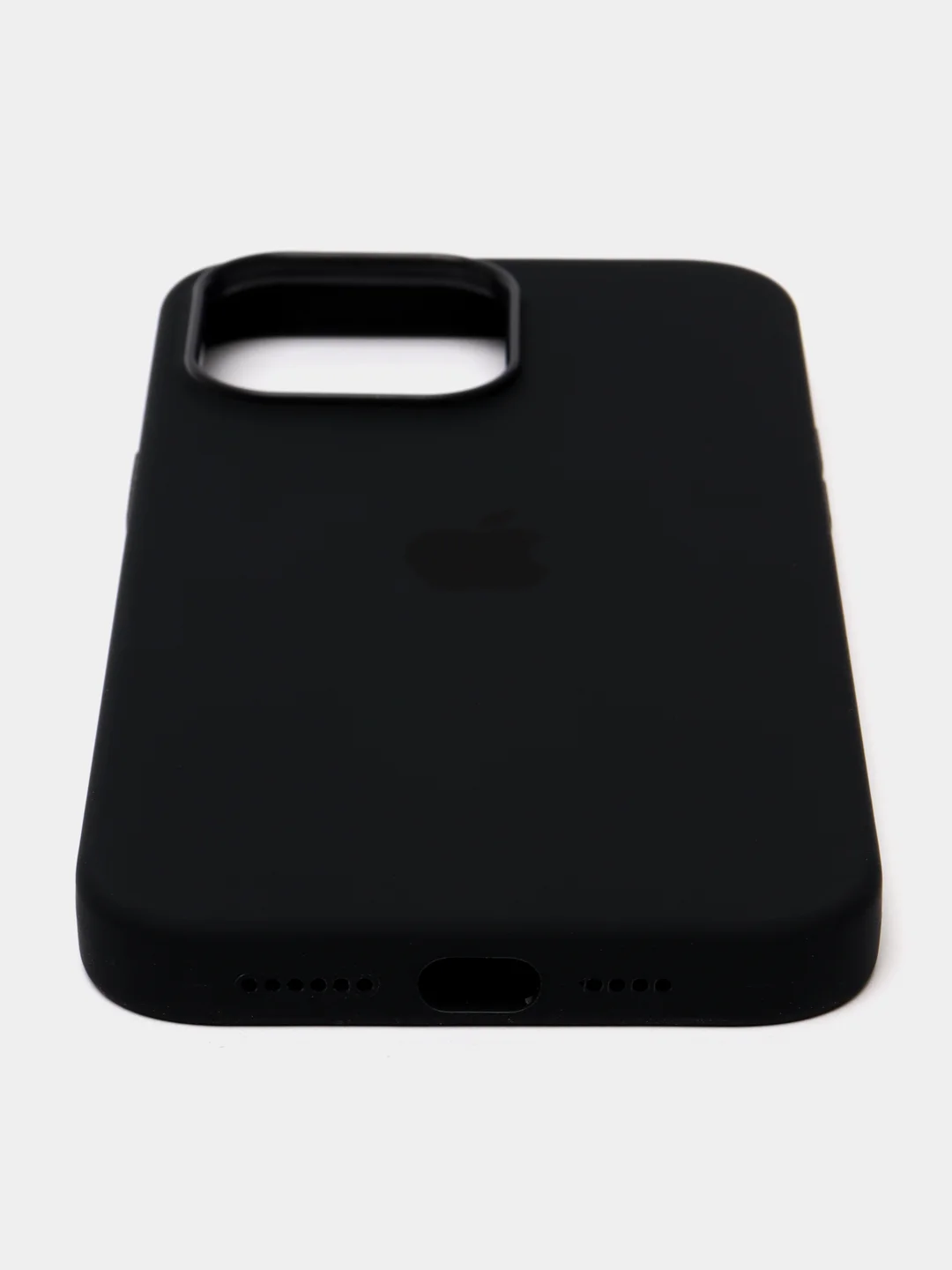 Угольный силиконовый кейс magsafe айфон 14 / 14 про / 14 про макс