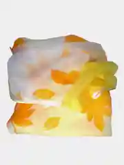 Желтый тюль угловая
