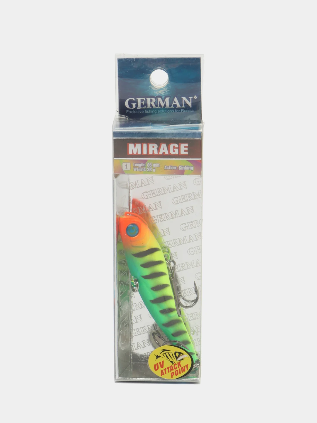 Аметистовый раттлин GERMAN "Mirage", 85 мм, 38 г