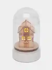 Светодиодное украшение "Домик под куполом"