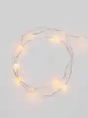 Гирлянда "Нить", 10 LED, свечение жёлтое, 1 м