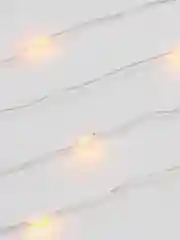 Гирлянда "Нить", 10 LED, свечение жёлтое, 1 м
