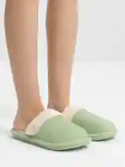 Мятный тапочки комнатные домашние женские, мужские