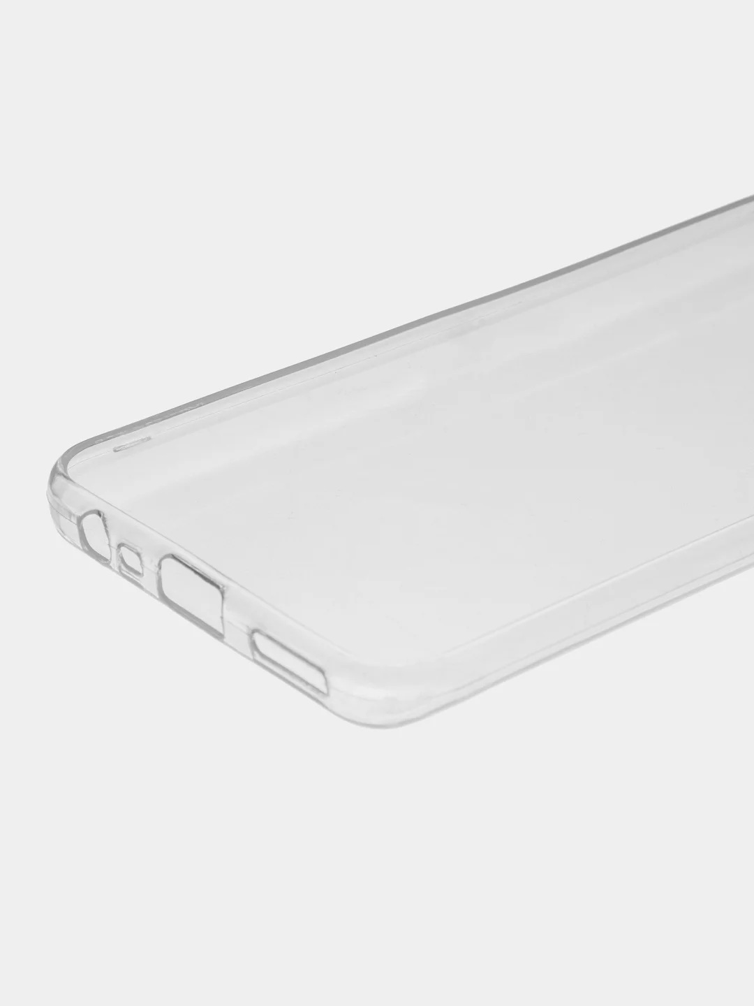 Белый чехол для Realme 8 / Realme 8 Pro (Реалми 8 / 8 Про), прозрачный, силиконовый
