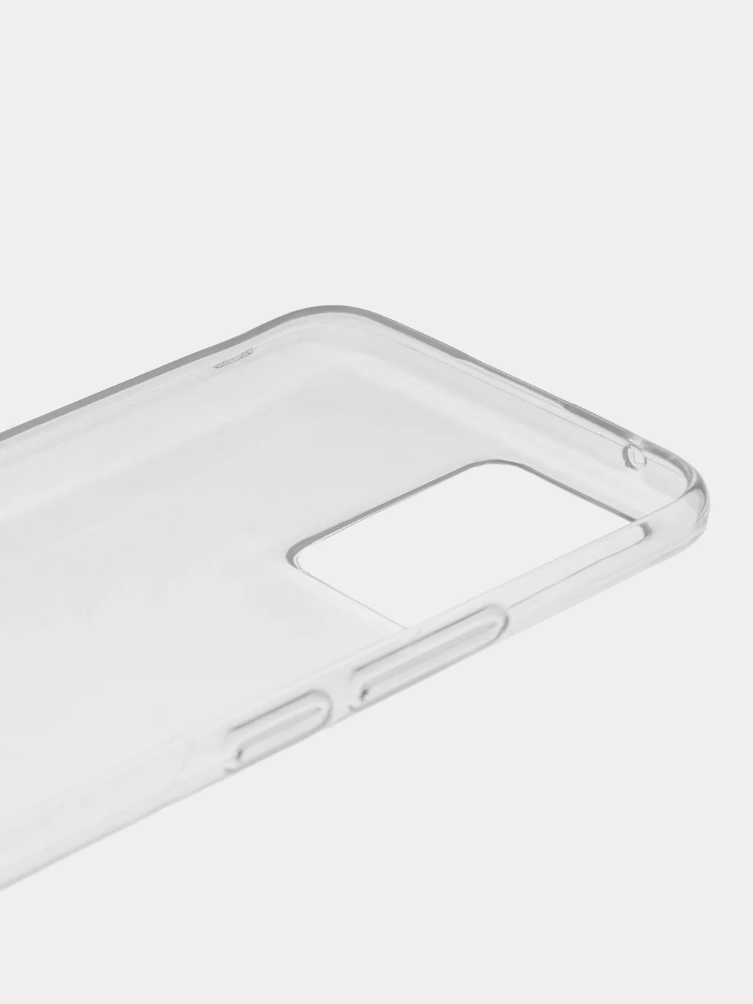 Белый чехол для Realme 8 / Realme 8 Pro (Реалми 8 / 8 Про), прозрачный, силиконовый