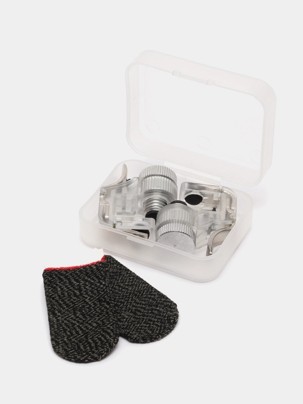 Триггеры R11, 2 штуки и сенсорные напальчники, для игр, 2 штуки