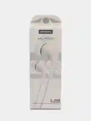 Белый наушники с микрофоном, разные цвета