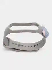 Серый силиконовый ремешок Xiaomi Mi Band 5