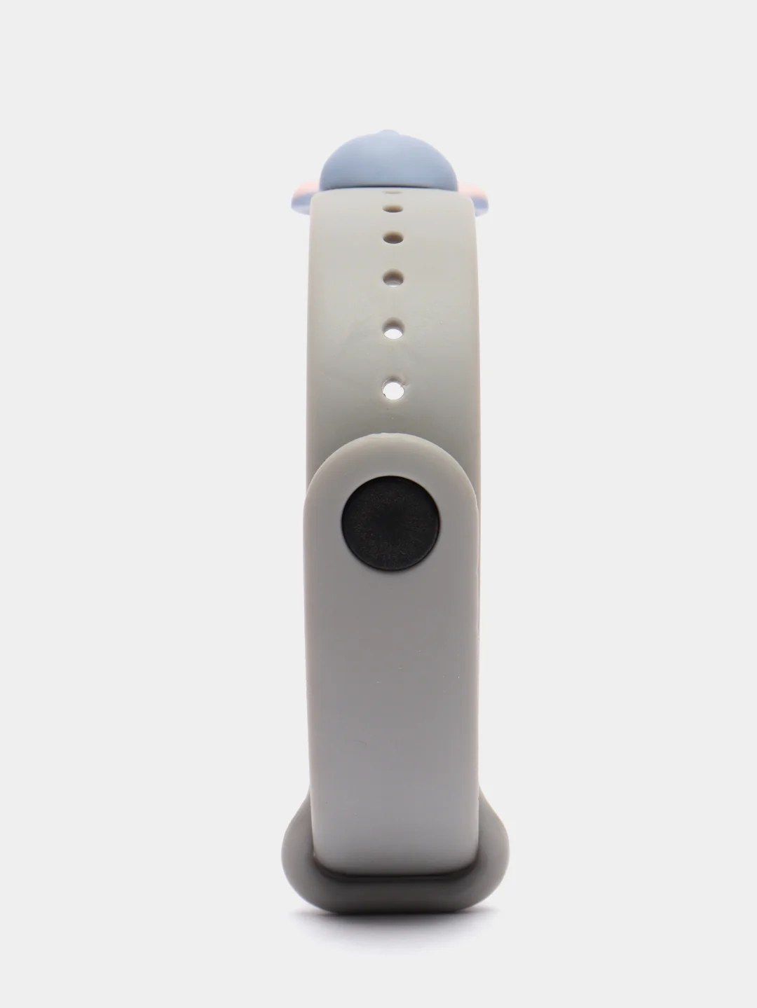 Серый силиконовый ремешок Xiaomi Mi Band 5