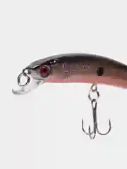 Серебряный рыболовный воблер "Минноу" (Minnow), 9 см, 8,5 г, 10 цветов