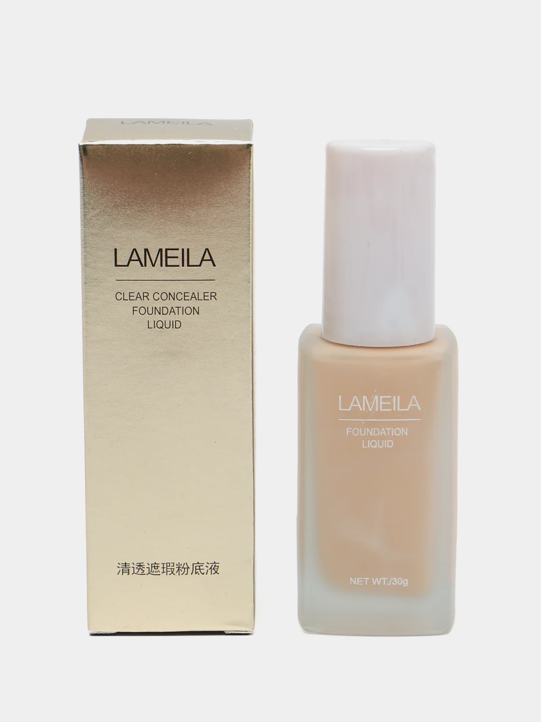Карамельный тональный крем с консилером для лица Lameila, 30 г