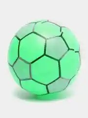 Зеленый мяч резиновый, надувной, пляжный 22 см