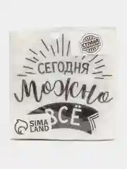 Белый cалфетки бумажные, однослойные, 20 шт