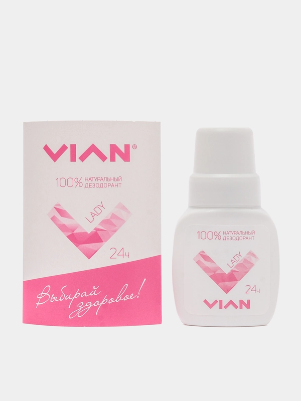 Натуральный концентрированный дезодорант Виан Vian "Lady", женский, 50 мл