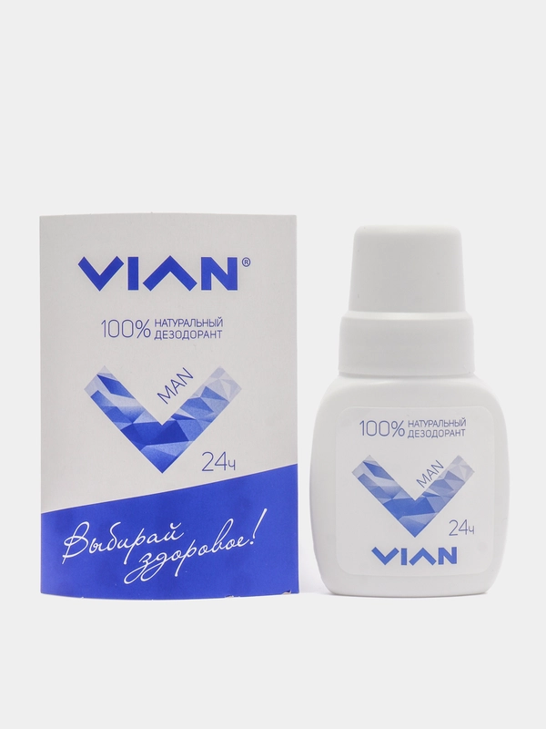 Натуральный концентрированный мужской дезодорант ВИАН (VIAN) Man, 50 мл