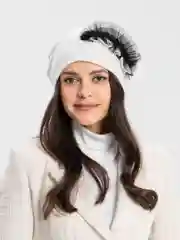 Шапка женская, трикотаж
