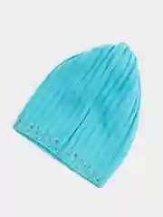 Голубой шапка женская
