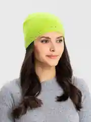 Желтый шапка женская