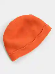 Оранжевый шапка женская