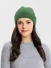 Зеленый шапка женская
