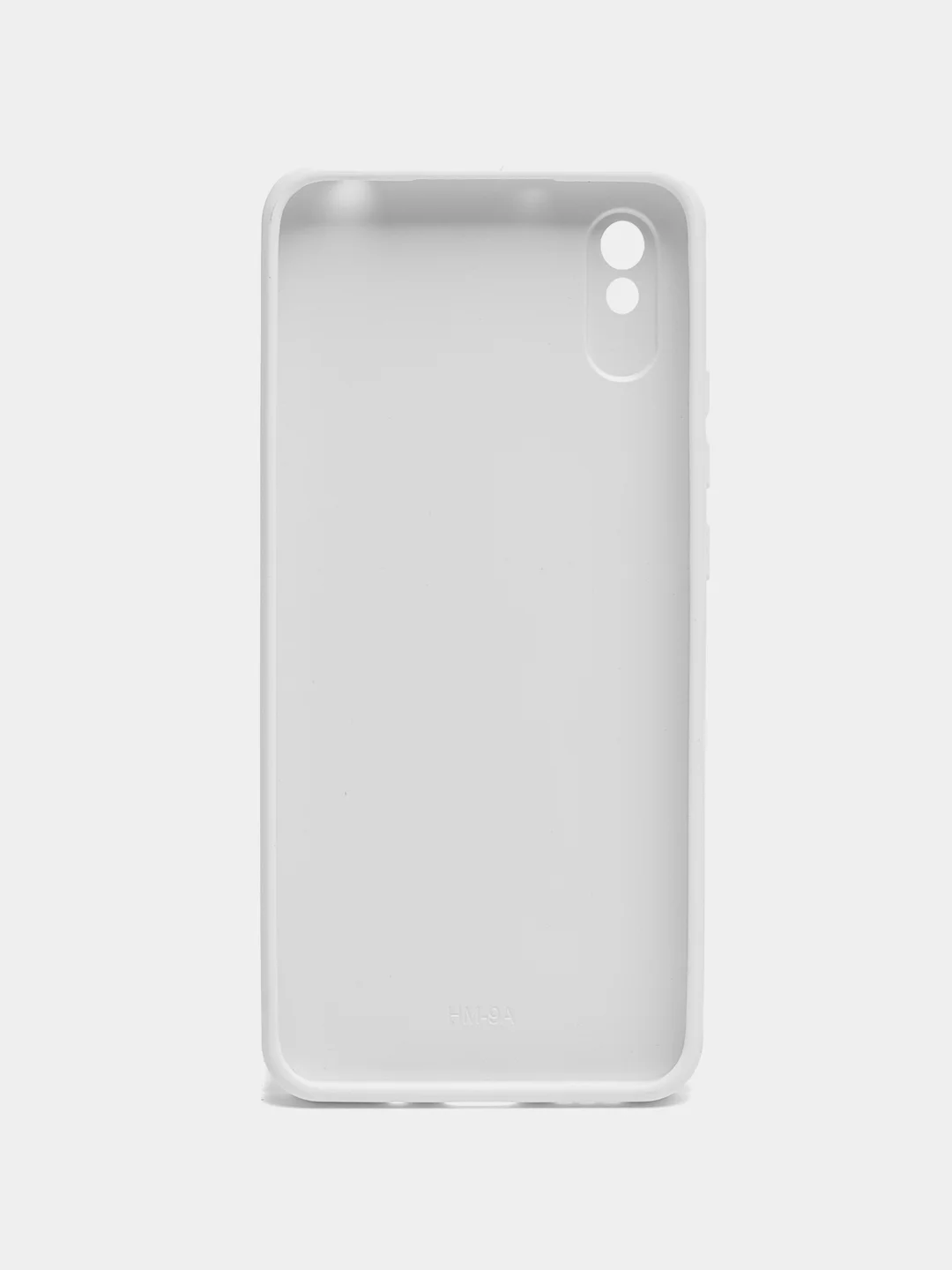 Белый чехол Xiaomi Redmi 9A, Сяоми Редми 9А, пластиковый под стекло