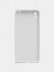 Белый чехол Xiaomi Redmi 9A, Сяоми Редми 9А, пластиковый под стекло