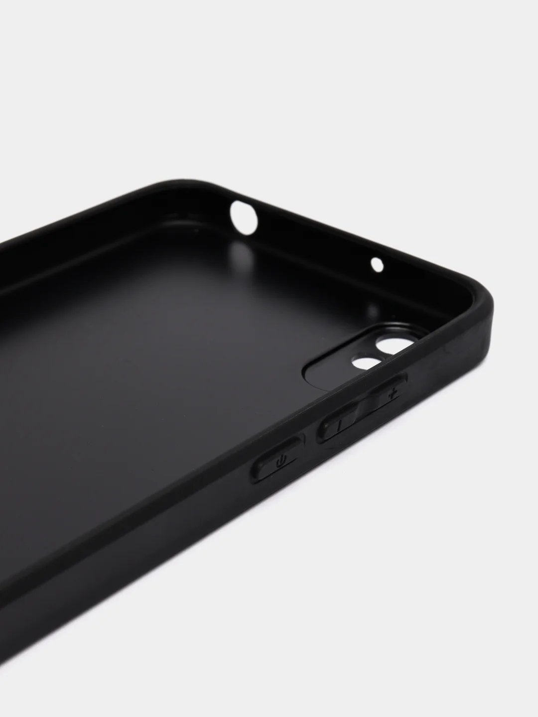 Черный чехол Xiaomi Redmi 9A, Сяоми Редми 9А, пластиковый под стекло