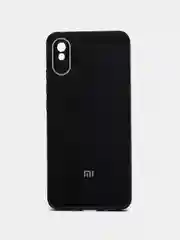 Черный чехол Xiaomi Redmi 9A, Сяоми Редми 9А, пластиковый под стекло
