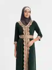 Платье праздничное мусульманское на никах