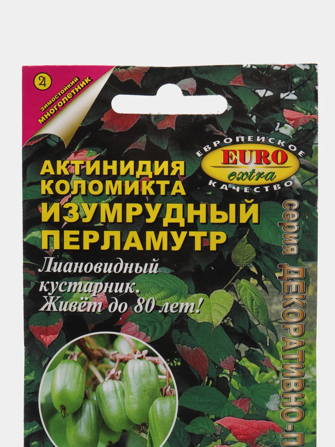 Актинидия Изумрудный перламутр (семена, цветы)