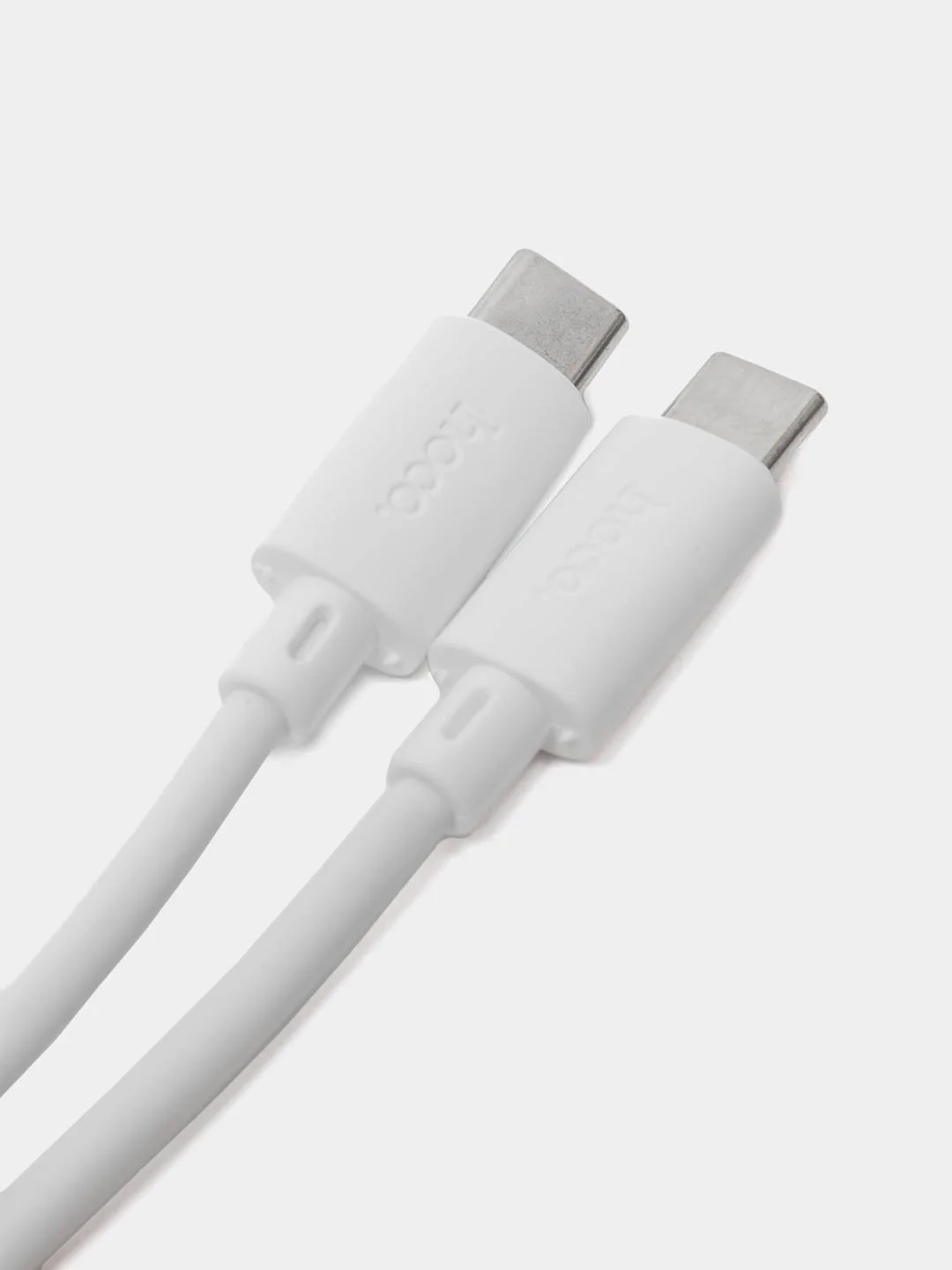 Белый кабель Hoco Micro-USB, Type-C, Lightning, 1 метр