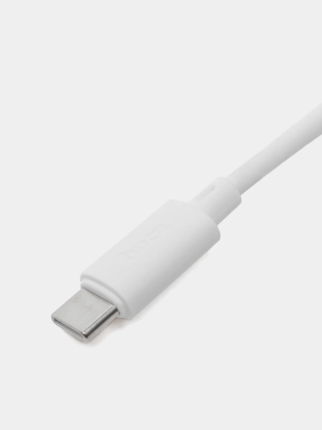 Белый кабель Hoco Micro-USB, Type-C, Lightning, 1 метр